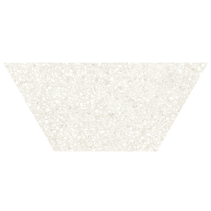 Anatolia - Station - 10 in. x 24 in. Half Hexagon Color Body Porcelain Tile - Ivory