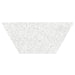 Anatolia - Station - 10 in. x 24 in. Half Hexagon Color Body Porcelain Tile - Pearl