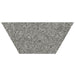 Anatolia - Station - 10 in. x 24 in. Half Hexagon Color Body Porcelain Tile - Shadow