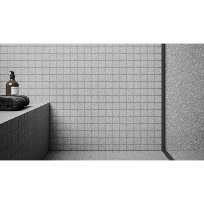 Anatolia - Station - 2 in. x 2 in. Color Body Porcelain Mosaic - Ash Installed