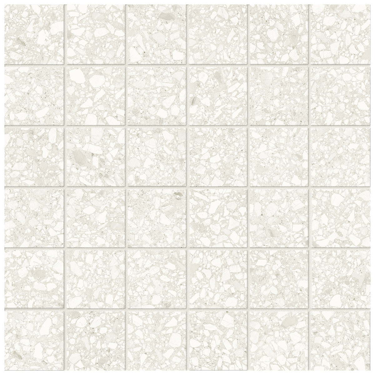 Anatolia - Station - 2 in. x 2 in. Color Body Porcelain Mosaic - Ivory