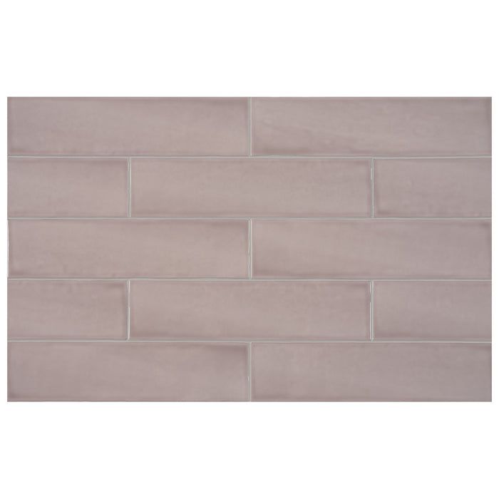 Anatolia - Teramoda 3 in. x 12 in. Pressed Glazed Ceramic Wall Tile - Petal Glossy