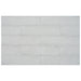 Anatolia - Teramoda 3 in. x 12 in. Pressed Glazed Ceramic Wall Tile - Silver Glossy