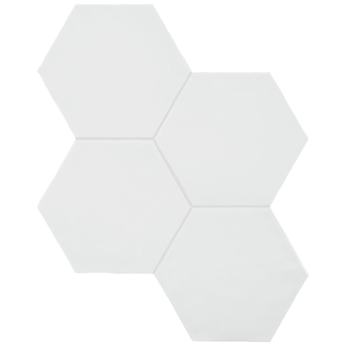 Anatolia - Teramoda 6 in. Hexagon Glazed Ceramic Wall Tile - Powder Glossy