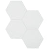 See Anatolia - Teramoda 6 in. Hexagon Glazed Ceramic Wall Tile - Powder Glossy