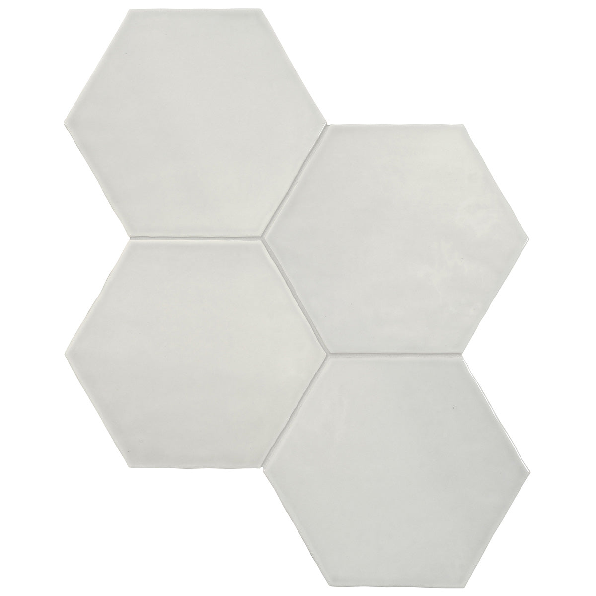 Anatolia - Teramoda 6 in. Hexagon Glazed Ceramic Wall Tile - Stone Glossy