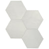 See Anatolia - Teramoda 6 in. Hexagon Glazed Ceramic Wall Tile - Stone Glossy