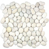 See Anatolia - Zen, Pebbles Natural Pebble Mosaic - Serenity Ivory