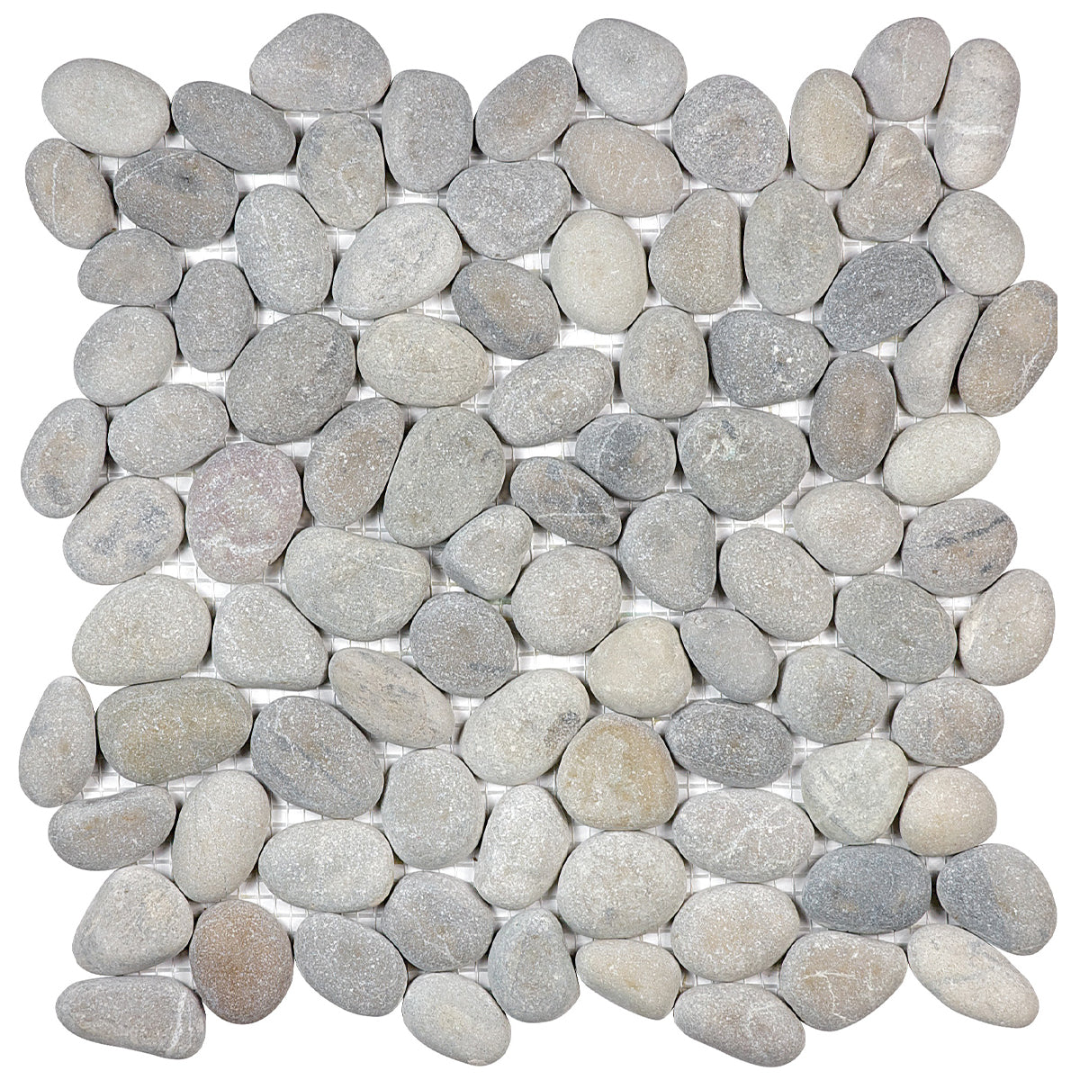 Anatolia - Zen, Pebbles Natural Pebble Mosaic - Vitality Mica