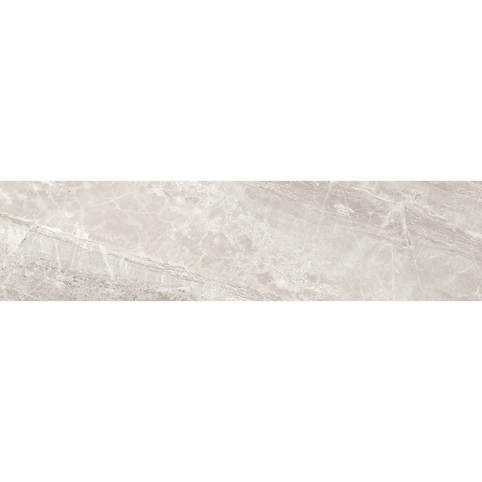 Anatolia Mayfair 3 in. x 12 in. HD Porcelain Bullnose - Stella Argento (Matte)
