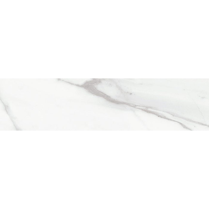 Anatolia Mayfair 3 in. x 12 in. HD Porcelain Bullnose - Volakas Grigio (Matte)