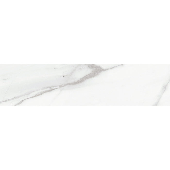 Anatolia Mayfair 3 in. x 12 in. HD Porcelain Bullnose - Volakas Grigio (Polished)
