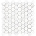 Anatolia Mayfair 1.25 in. x 1.25 in. HD Porcelain Hexagon Mosaics - Volakas Grigio (Polished)