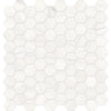 See Anatolia Mayfair 1.25 in. x 1.25 in. HD Porcelain Hexagon Mosaics - Suave Bianco (Polished)
