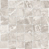 See Anatolia Mayfair 2 in. x 2 in. HD Porcelain Basketweave Mosaics - Stella Argento (Matte)