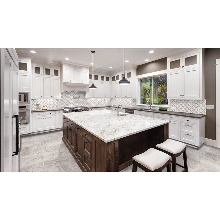 Anatolia Mayfair HD Rectified Porcelain Tile - Volakas Grigio