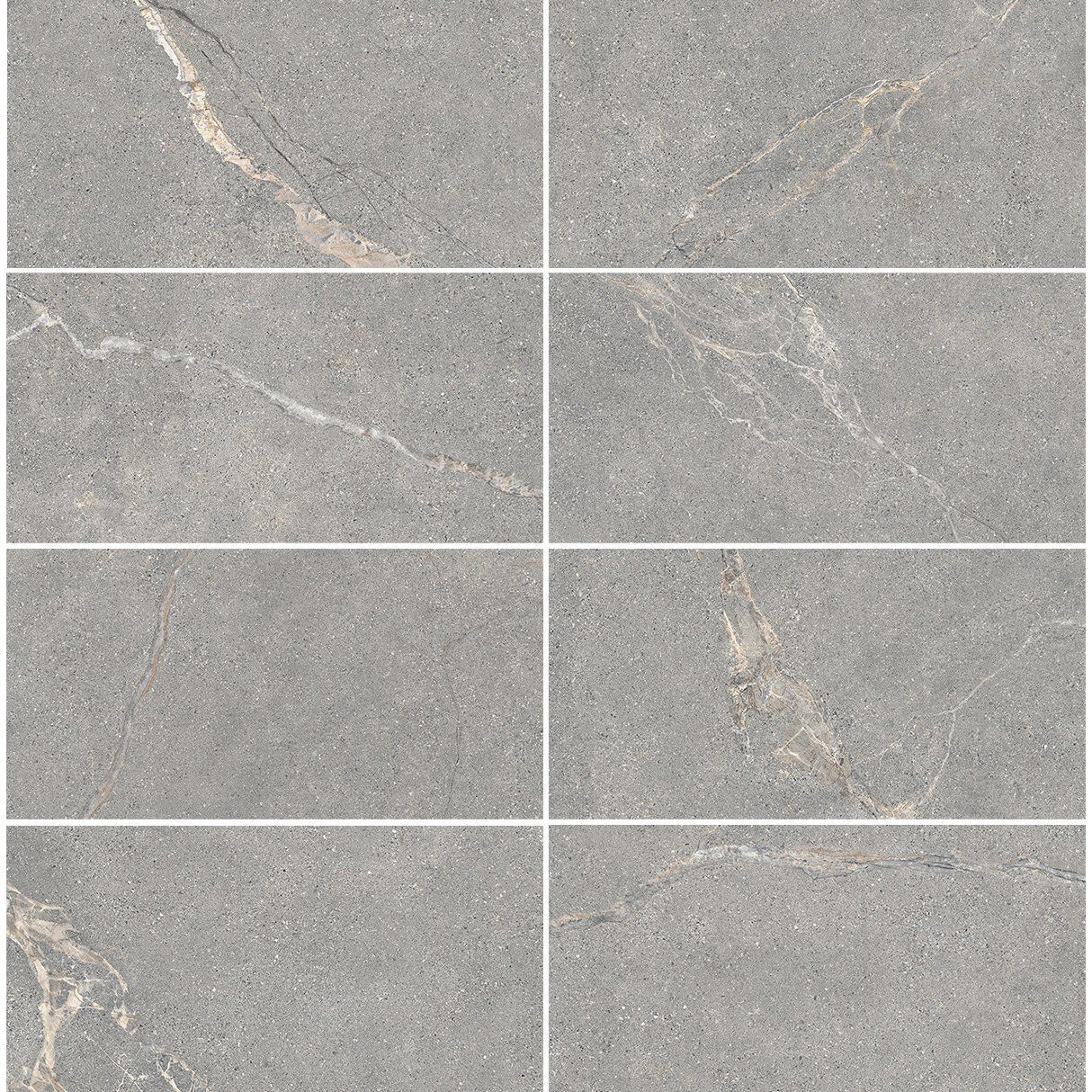 Arizona Tile - Anthea 12" x 24" Rectified Porcelain Tile - Gray