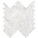 Arizona Tile - Completa Marble - Calacatta Gris Honed Herringbone Mosaic