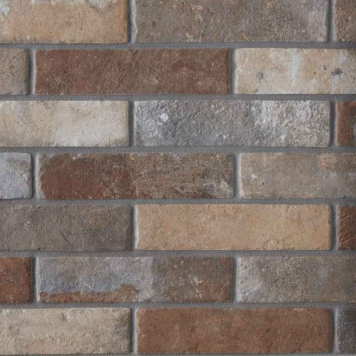 Arizona Tile - Castle Brick Porcelain Tile - Multi