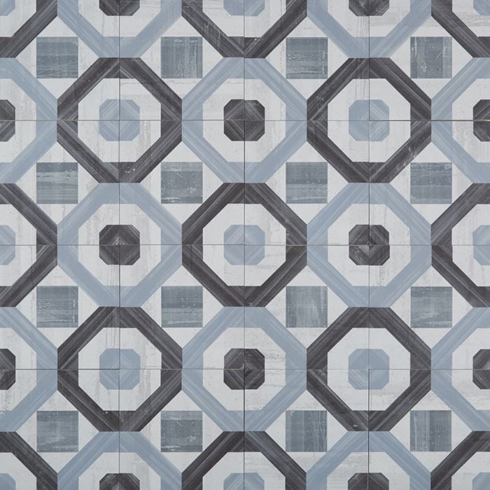 Arizona Tile - Cementine Posa Series - Posa 3 Installed