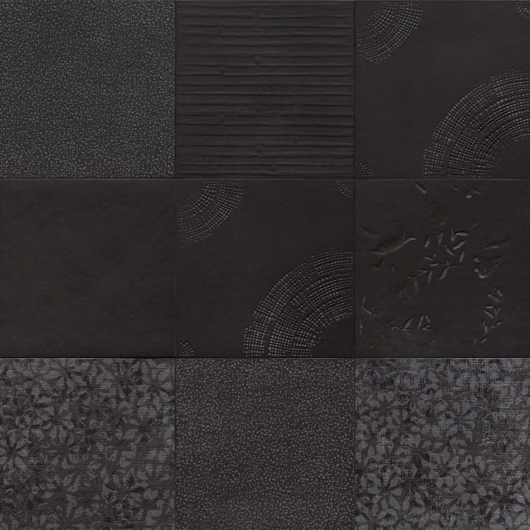 Arizona Tile - Icon Series 12 x 24 Color Body Porcelain Tile - Black -  Floorzz