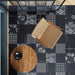Arizona Tile - Chymia - Mix 2 Black Floor Install