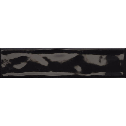 こ*い様 conpe10BLACK coronista Arizona Tile - Concerto Porcelain Tile - Black Glossy — Floorzz