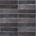 Arizona Tile - Flash 3" x 12" Ceramic Wall Tile - Graphite