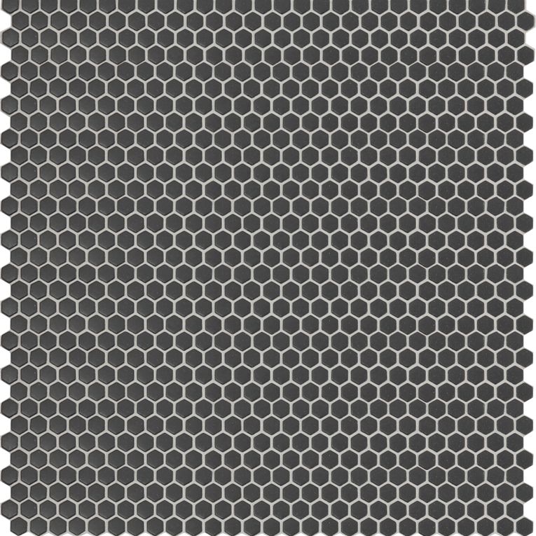 Arizona Tile - Geo 2 Hex Mesh Series - Eclipse 12" x 12" Rectified Glass Tile