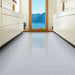 Arizona Tile - Geo 2 Hex Mesh Series - Frost 12" x 12" Rectified Glass Tile Floor Installa