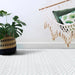 Arizona Tile - Geo 2 Hex Mesh Series - Harmonie Verse 15" x 11" Rectified Glass Tile Floor Install