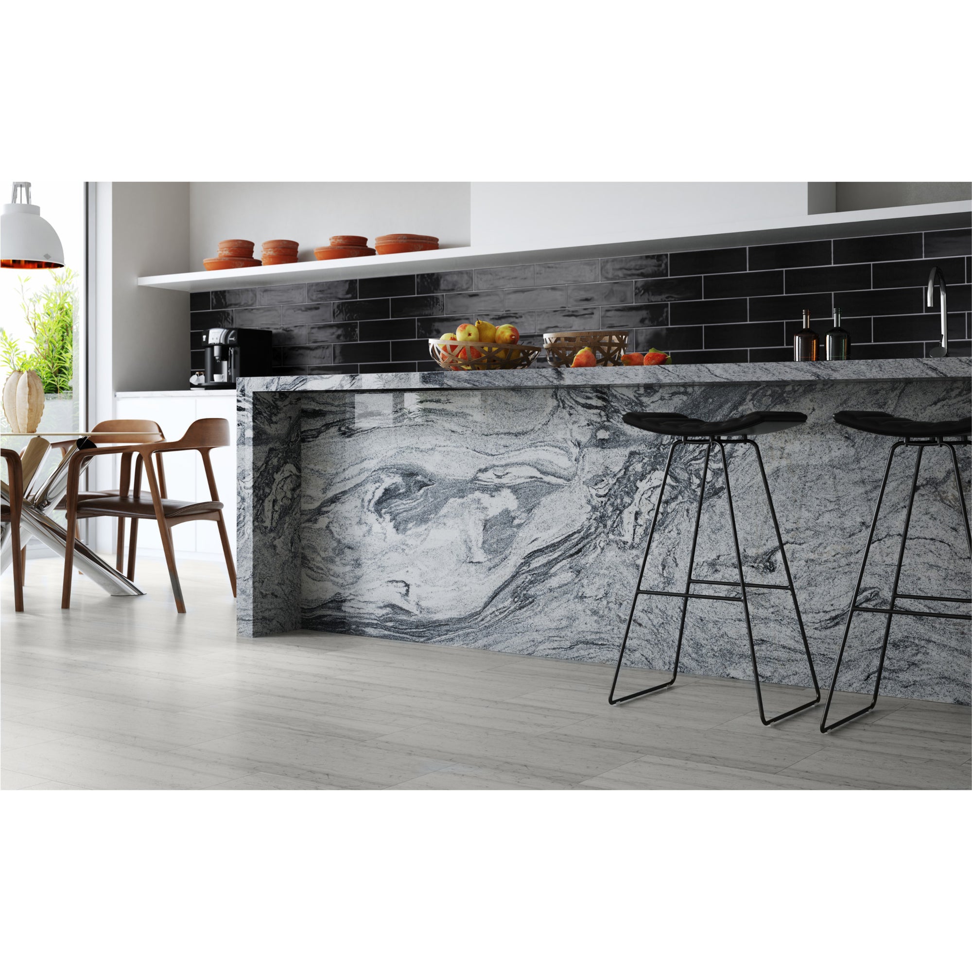 Arizona Tile - Gioia Series 4" x 16" Porcelain Wall Tile - Lava