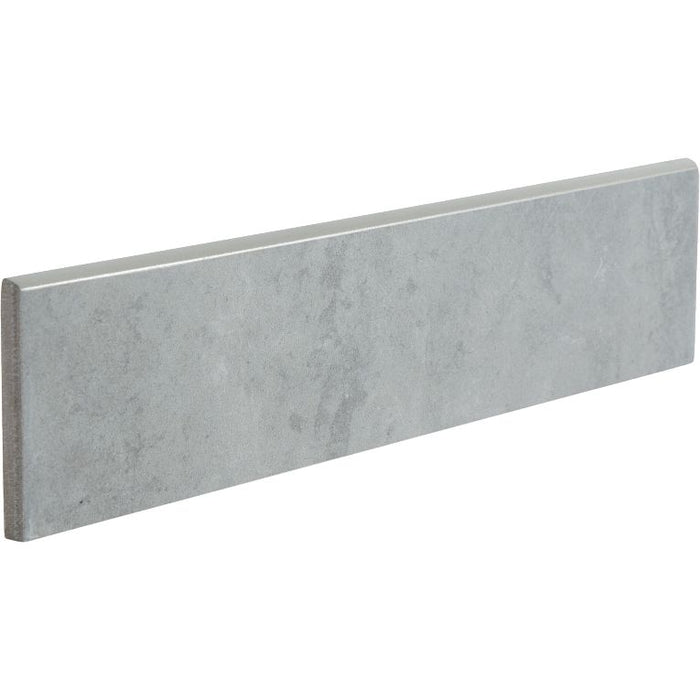 Arizona Tile - Icon Series 3" x 12" Color Body Porcelain Bullnose - Smoke
