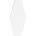 Arizona Tile - Paloma 4" x 8" Long Hex - Cotton Matte