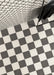 Arizona Tile - Reverie 8" x 8" Glazed Porcelain Tile - Reverie Noir Installed