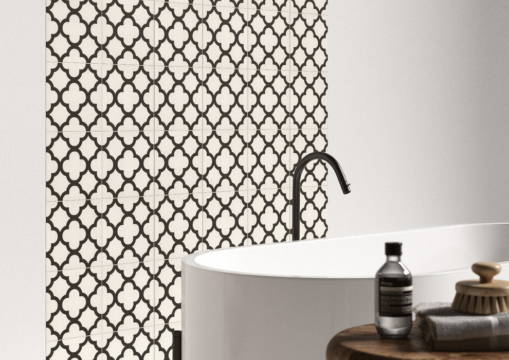 Arizona Tile - Reverie 8" x 8" Glazed Porcelain Tile - Reverie 2 Wall Install