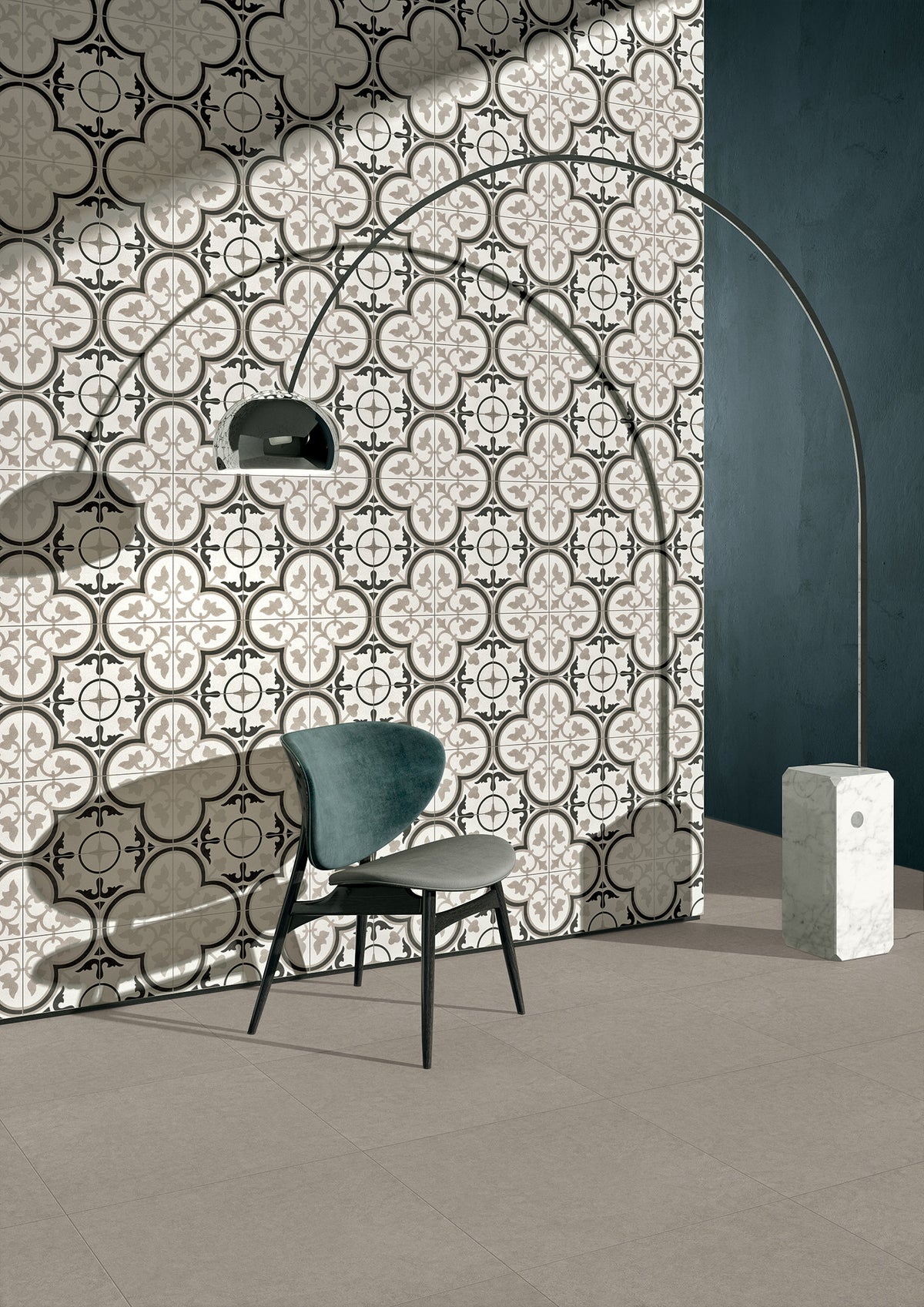 Arizona Tile - Reverie 8&quot; x 8&quot; Glazed Porcelain Tile - Reverie 6 Room Scene