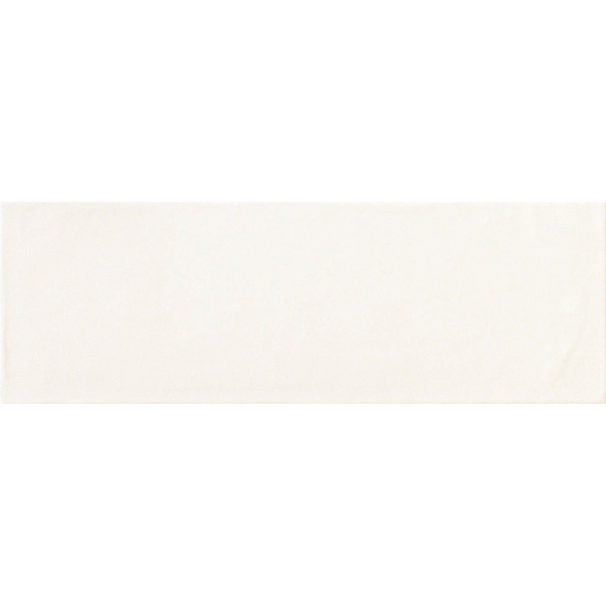 Arizona Tile - Smooth 8&quot; x 24&quot; Ceramic Wall Tile - White Glossy