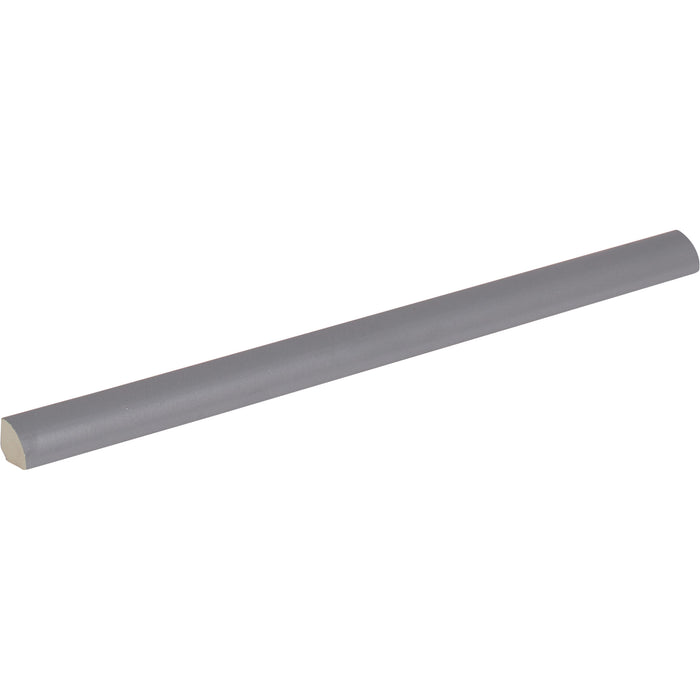 Arizona Tile - Smooth 3/8" x 8" Ceramic Pencil Bullnose - Smoke