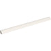 Arizona Tile - Smooth 3/8" x 8" Ceramic Pencil Bullnose - White