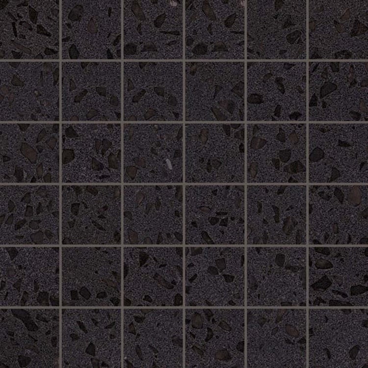 Arizona Tile - Terrazzo 2" x 2" Mosaic - Black