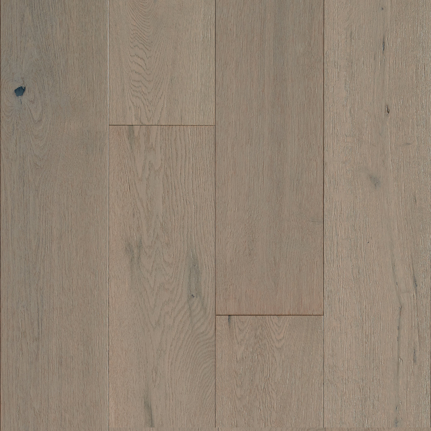 Bruce - Brushed Impressions Silver Collection - 6.5 in. Oak Hardwood - Breezy Gray