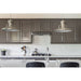 Bedrosians - 90° 1/2" x 2" Herringbone Mosaic - White Installed