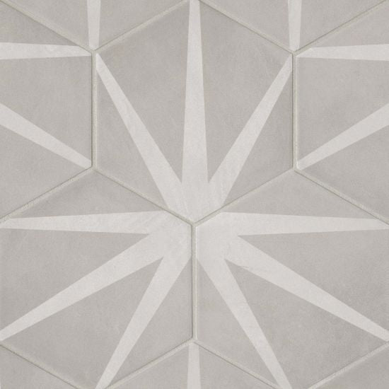 Bedrosians Tile &amp; Stone - Allora 8.5&quot; x 10&quot; Decorative Tile - Stella