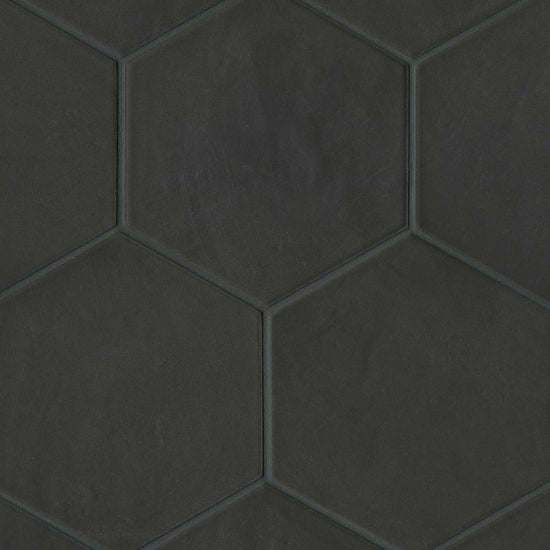 Bedrosians Tile &amp; Stone - Allora 8.5&quot; x 10&quot; Field Tile - Black