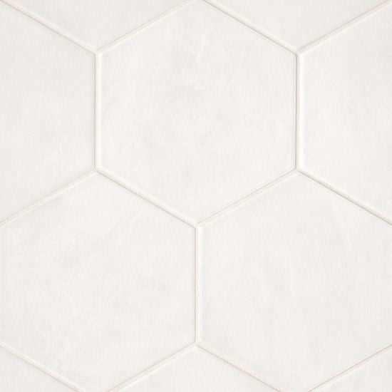 Bedrosians Tile &amp; Stone - Allora 8.5&quot; x 10&quot; Field Tile - White