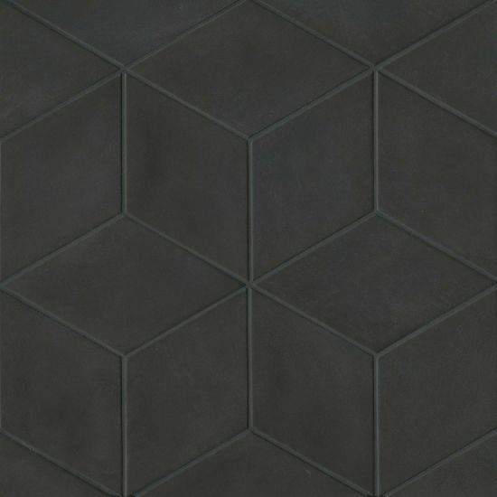 Bedrosians Tile &amp; Stone - Allora 7.5&quot; x 12.75&quot; Field Tile - Black