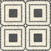 Bedrosians - Atrium Honed Marble Blend Mosaic - Myra Beige & Basalt