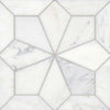 See Bedrosians - Blomma Floor & Wall Mosaic - Bianco