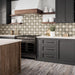 Bedrosians Tile & Stone - Casablanca 5" x 5" Decorative Tile - Farissi